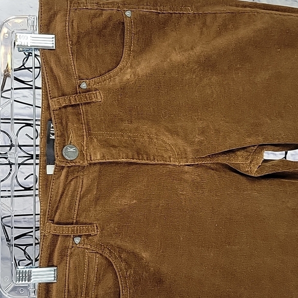 KUT FROM THE KLOTH Fab AB Skinny Diana Brown‎ Corduroy Jeans Size 8 - Picture 2 of 10